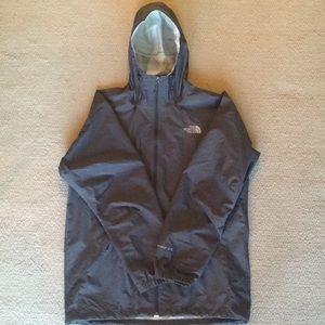 The North Face Men’s Raincoat, heather grey, M